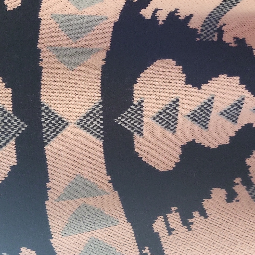 Patterned Sweater Jacket - image 5